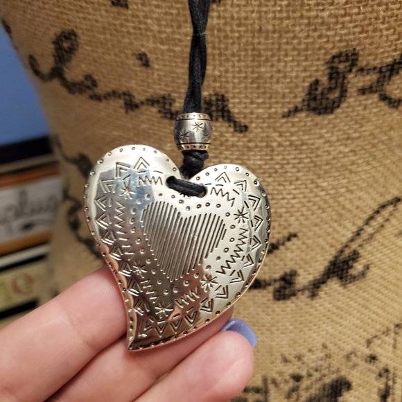 Brighton long large reversible heart necklace - Picture 4 of 5